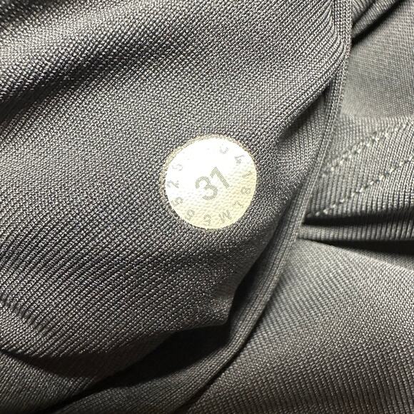 Lululemon ABC Slim Warpstreme Black Men's Pant 31 x 31 Excellent Used Condition - Picture 5 of 8